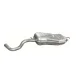 Глушитель задн часть AUDI: A3 96-, VW: GOLF IV 97-05, NEW BEETLE 99-