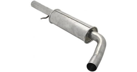 Глушитель средн часть AUDI: A3 96-03 1.8 TURBO  SEAT: TOLEDO 98-05 1.8 TURBO/2.3 V5  SKODA: OCTAVIA 98-05 1.8 TURBO  VW: BEETLE, BORA, GOLF 1.8-2.3TURBO