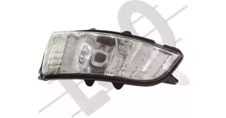 Фонарь указателя поворота лев (без лампы, прозрачный, тип лампы: WY5W) VOVLO: S40 (06-12) / S60 (07-09) / S80 (07-11) / V40 (13-14) / V70 (07-11) (Страна производства: ПОЛЬША)