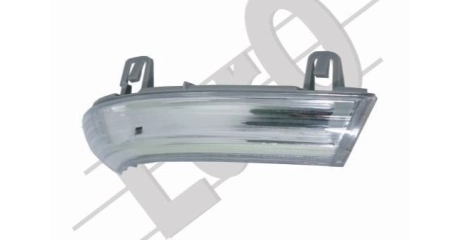 Фонарь указателя поворота прав (в зеркале, прозрачный, LED) VW: GOLF (03-09) / PASSAT (03-11) / SHARAN (03-10) / SKODA: SUPERB (02-08) / ALHAMBRA (09-10) (Производство: ПОЛЬША)