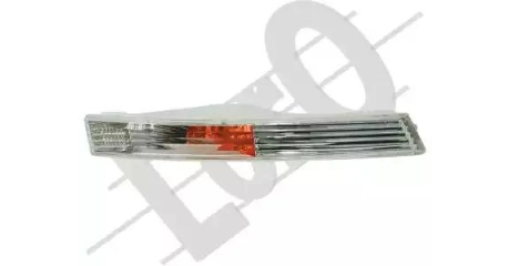Фонарь указателя поворота прав (без лампы, прозрачный, тип лампы: H21) VW: PASSAT B6 (2005-) (Страна производства: ПОЛЬША)
