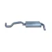 Глушитель задн часть VW: POLO 94-99, POLO 99-01