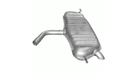 Глушитель задн часть VOLKSWAGEN: GOLF V 1.4i 16V, 1.4FSi 10/03-12/08