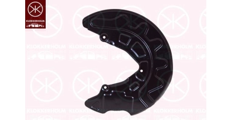 Кожух тормозного диска передн прав сталь диаметр 288 AUDI A3(04.12- .), SEAT LEON (5F), SKODA OCTAVIA (5E3)(11.12- .), VW GOLF VII(08.12- .), VW PASSAT (3G2)(08.14-)