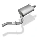 Глушитель задн часть CHRYSLER SEBRING 2.0i 16V, 2.4i 16V, 2.7i V6 04/01-05