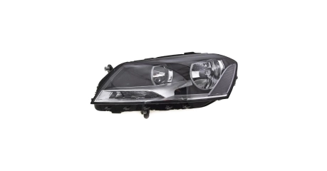 Фара лев VW: PASSAT (B7) - 11/10- C ЭК ВНУТРИ ЧЕРН