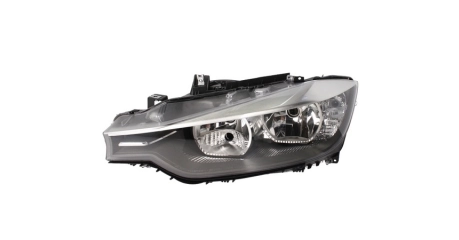 Фара прав BMW: 3(F30) 12- с Э/К чёрн, (лампа: H7, H7, PY21W, PW24W, H6W)