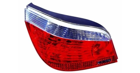Фонарь задний лев (красно-белый) BMW: E60 03-