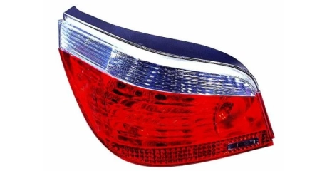 Фонарь задний лев (красно-белый) BMW: E60 03-