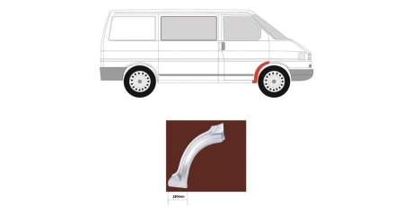 Арка крыла переднее прав VW T4 90-03 Дания