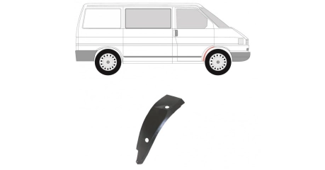Арка крыла передн прав задн внутр часть VW - Transporter (T4) 91-