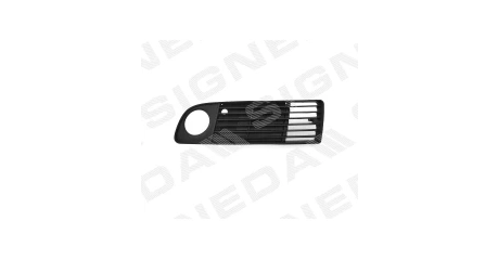 Audi-(A6) 97-01  Решетка в бампер бок L 99-> с отв.