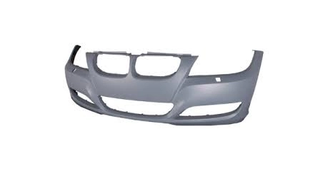 Бампер передн серый грунт с отв для омыват фар BMW: 3 (E90) 09-