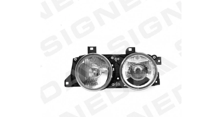 BMW-5 (E-34) 88 - 95 Фара комп.с рамочкой L