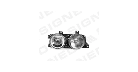 BMW-5 (E-34) 88 - 95 Фара комп.с рамочкой R