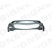 Chevrolet Malibu  16-19 Бампер пер. ( с отв для омыват.грунт. черн )