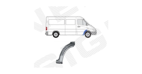 VW LT 96-06 Арка пер.крыла зад.часть R ( Польша )