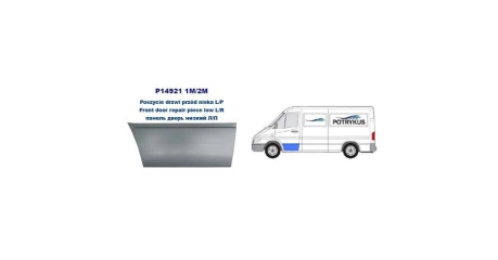 VW LT 96-06 Панель пер. Дв. Ниж. Часть L 30см (Польша)