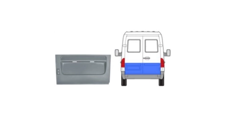 VW LT 96-06 Панель зад. Дв. высокая L 50cm. ( Польша )