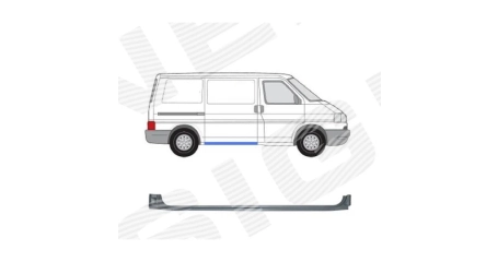 VW Transporter T4 90-96 Порог R под раздвижную дверь Польша
