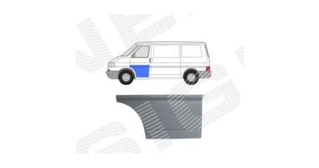 Панель кузова дверь перед высокий лев VW: T4 90-03 (ОЦИНКОВАНО!) (Страна производства: Польша)