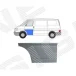 VW Transporter T4 90-96 Панель пер. дв. высокая. часть L