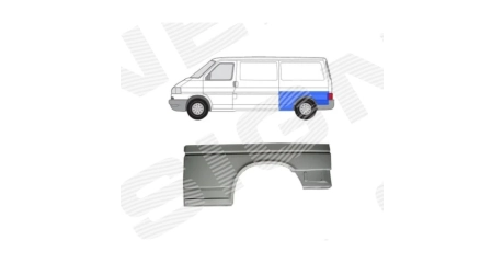 VW Transporter T4 90-96 Крыло зад. L длин. База ( Польша )