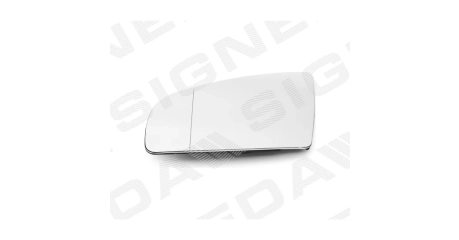 Audi-(A3) 03-08 Стекло зеркала с подс. Эл/п-в/сфер.L
