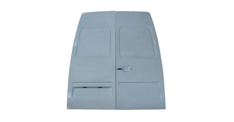 VW LT 96-06 Дверь задняя R высок. комплект. ( Польша )