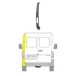 VW LT 96-06 Задний угол под фонарь L (До Крыши)