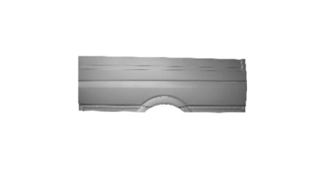 Crafter 06-18 Заднее крыло1/2 верхняя часть до стекла L Long- 4300mm.