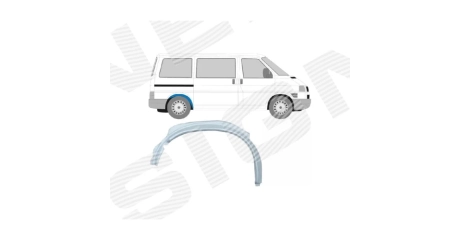 VW Transporter T4 90-96 Внутренняя задняя арка R ( Польша )