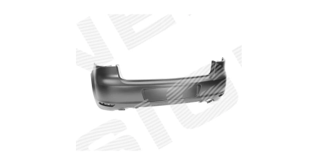 VW Golf VI 09-13 Бампер задний без отв п/датч.